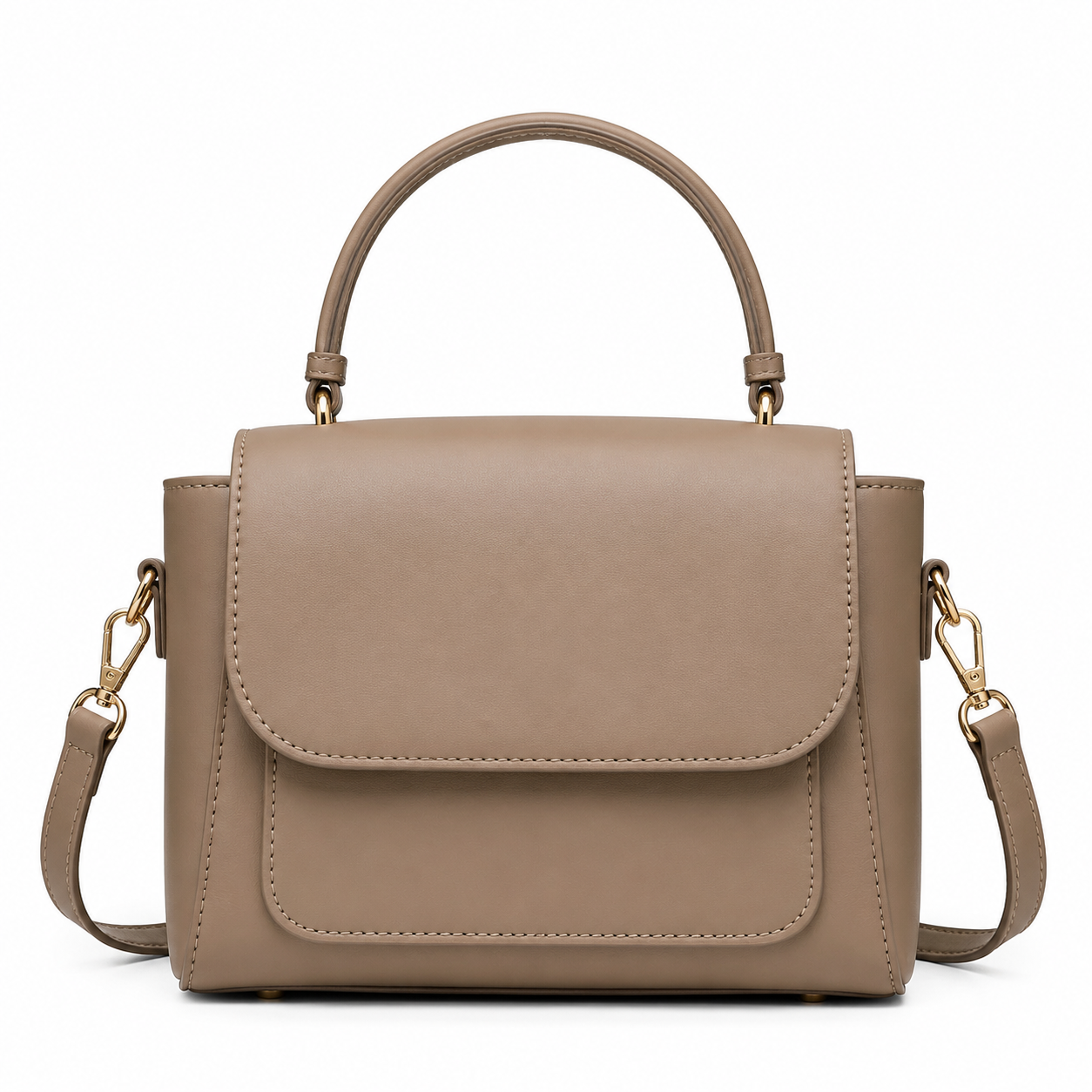 Tablier Sellier Bag — Minimalist Apron-Front Structured Tote