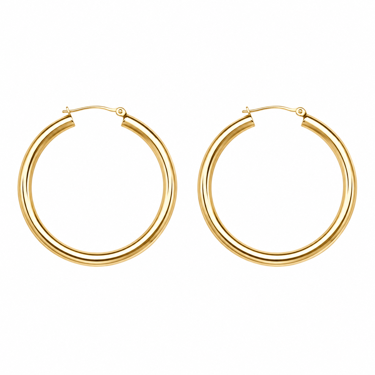 Geometric Line Earrings