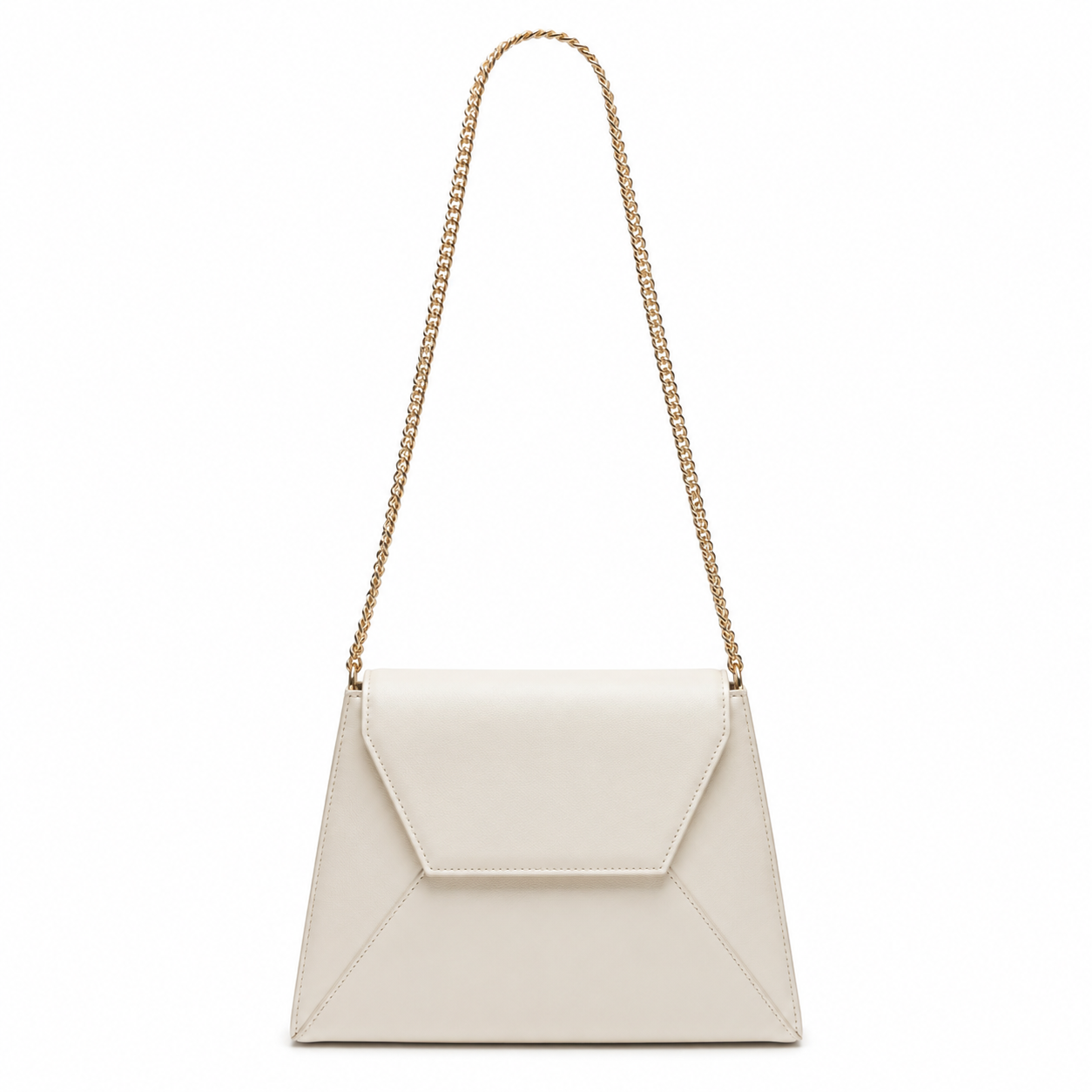 Geometric Chain Shoulder Bag