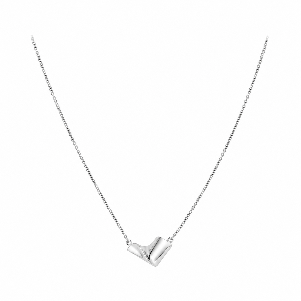 Geometric Line Collarbone Necklace