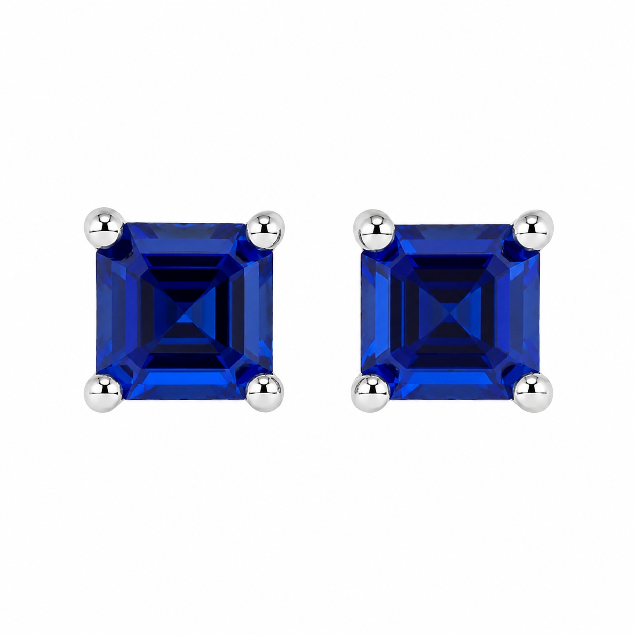 Geometric Cut Shimmering Earrings