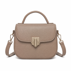 Compact Top-Handle Handbag — Reverse-Inspired Variation