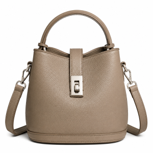 18cm Lock-Closure Bucket Handbag (New Edition)
