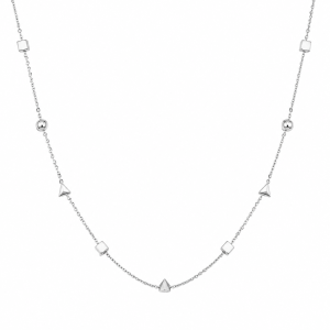 Sparkling Geometric Clavicle Chain