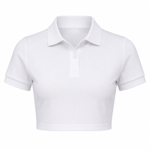 Classic Cropped Polo Shirt