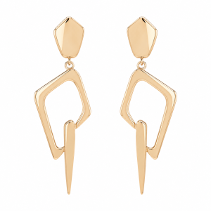 Abstract Geometric Drop Earrings