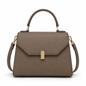 Architected Top-Handle Handbag: Modern Variation