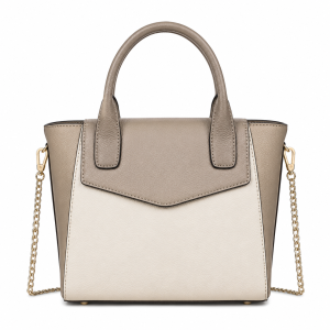 A Reimagined Structured Handbag with Clean Geometry