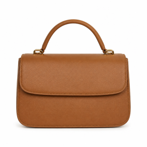 Minimalist Structured Top-Handle Handbag