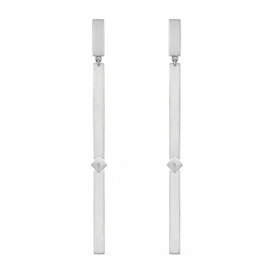 Geometric Line Drop Earrings