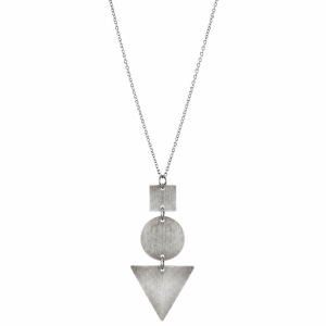 Vintage Geometric Long Necklace